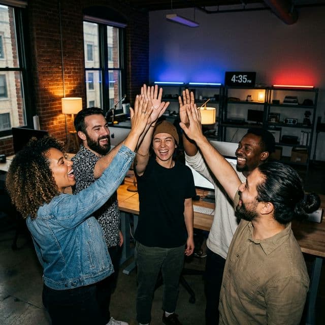 Team Collaboration - Building strong partnerships and collaborative relationships. We work closely with your team to understand your vision and bring it to life through exceptional digital solutions. by Mirch Media